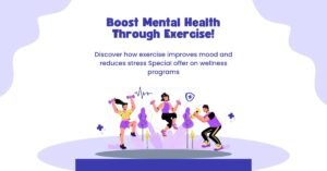 Exercise benefits for mental health